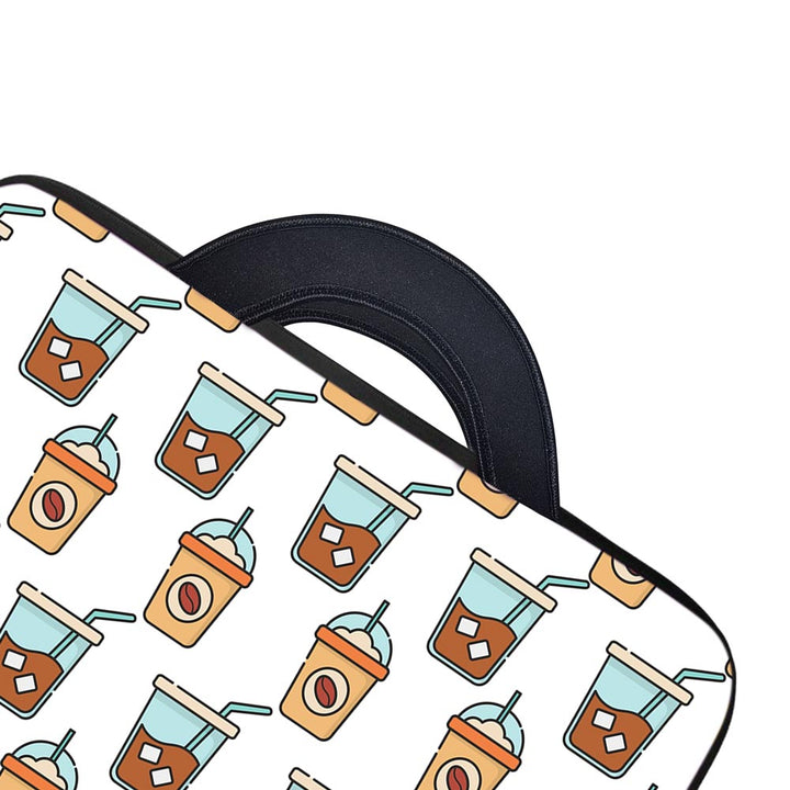 Cold Coffee Pattern - Laptop Sleeve