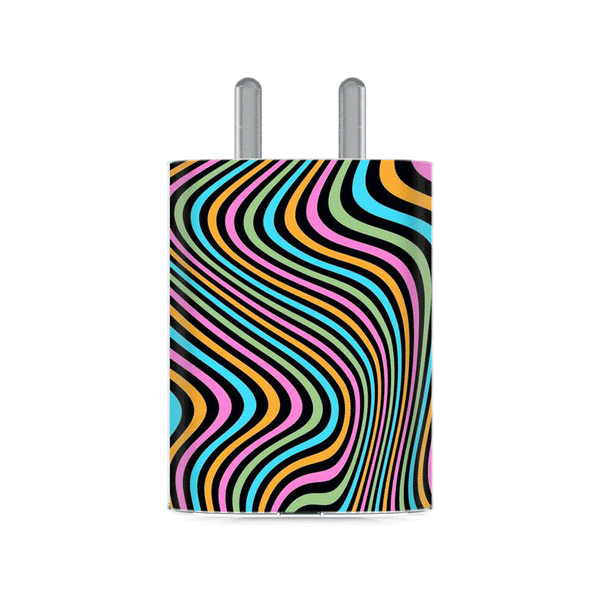 Color Lines - Nothing Phone (1) - Charger Skin