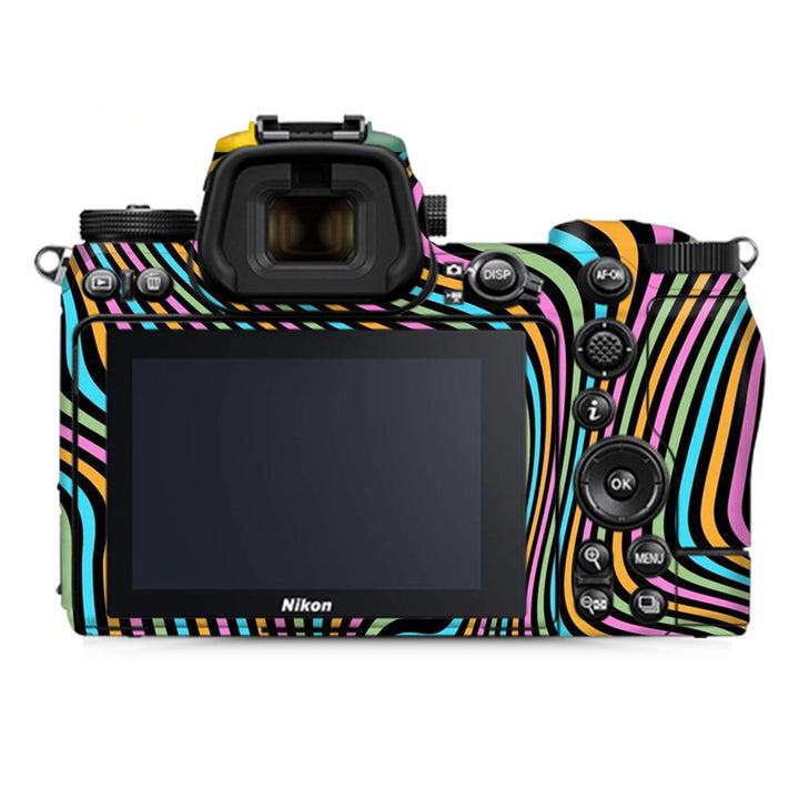 Color Lines - Nikon Camera Skins By Sleeky India