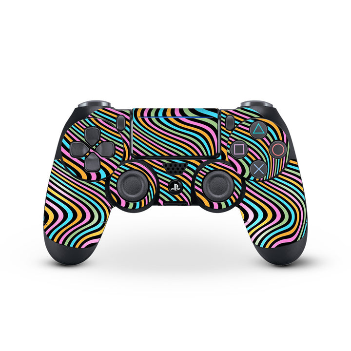 Color Lines - Skins for PS4 Controller By Sleeky India