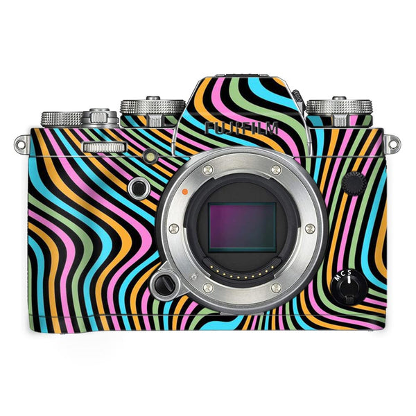 Color Lines - FujiFilm Camera Skin