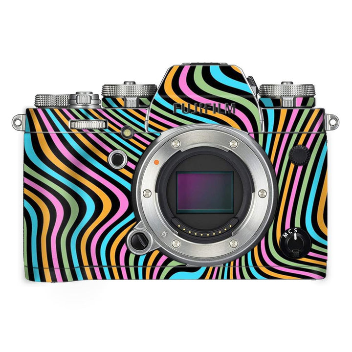 Color Lines - FujiFilm Camera Skin