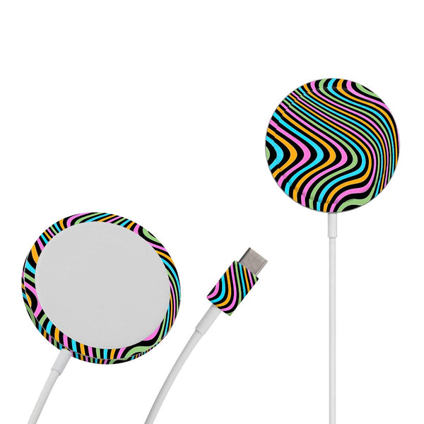 Color Lines - Apple Magsafe Skin by Sleeky India