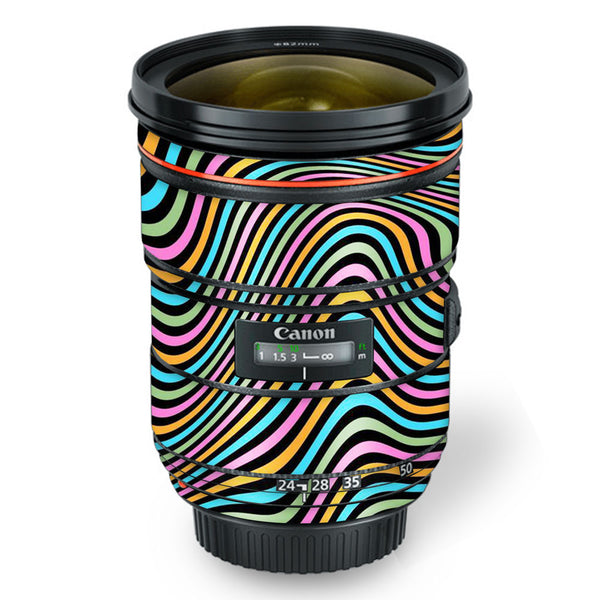 Color Lines - Canon Lens Skin