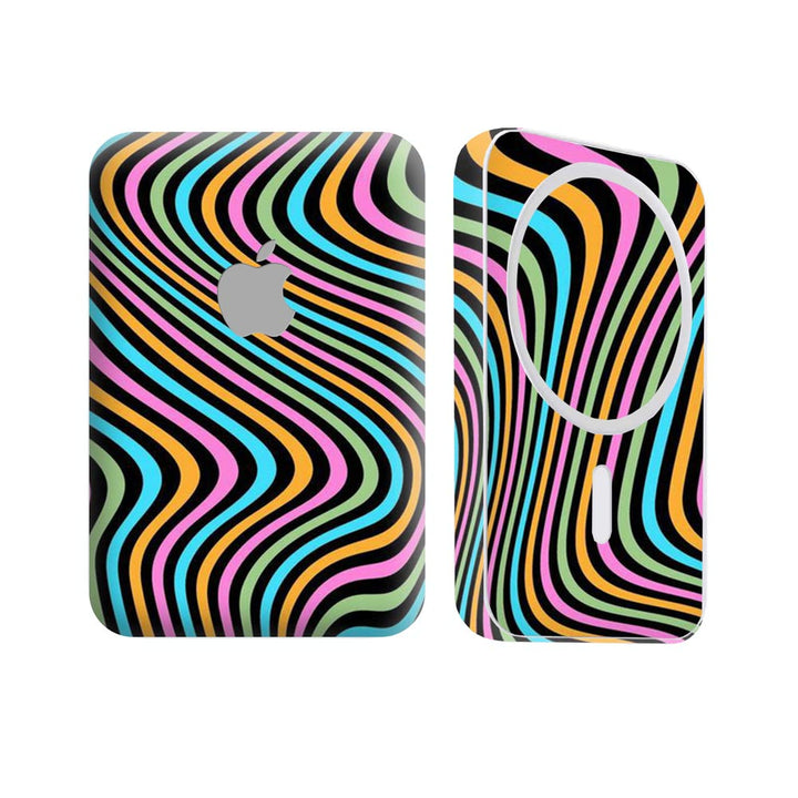 Color Lines - Apple Magsafe Battery Pack Skin