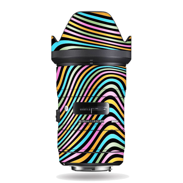 Color Lines - Sigma Lens Skin