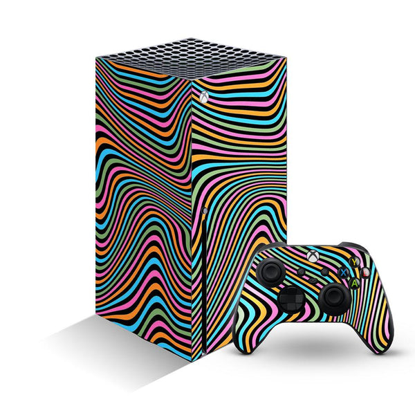 Color lines - XBox Series X Console Skins