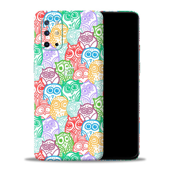 Colorful Owl Pattern - Mobile Skin