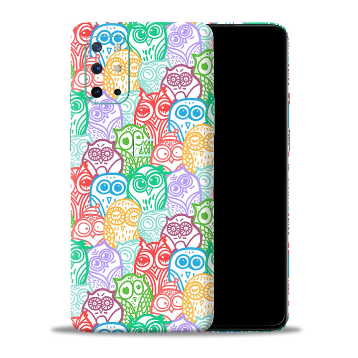 Colorful Owl Pattern - Mobile Skin