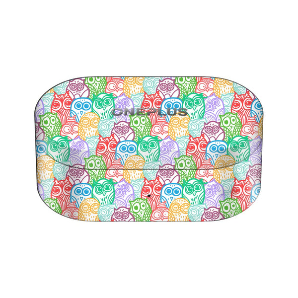 Colorful Owl Pattern - OnePlus Nord Buds Skin