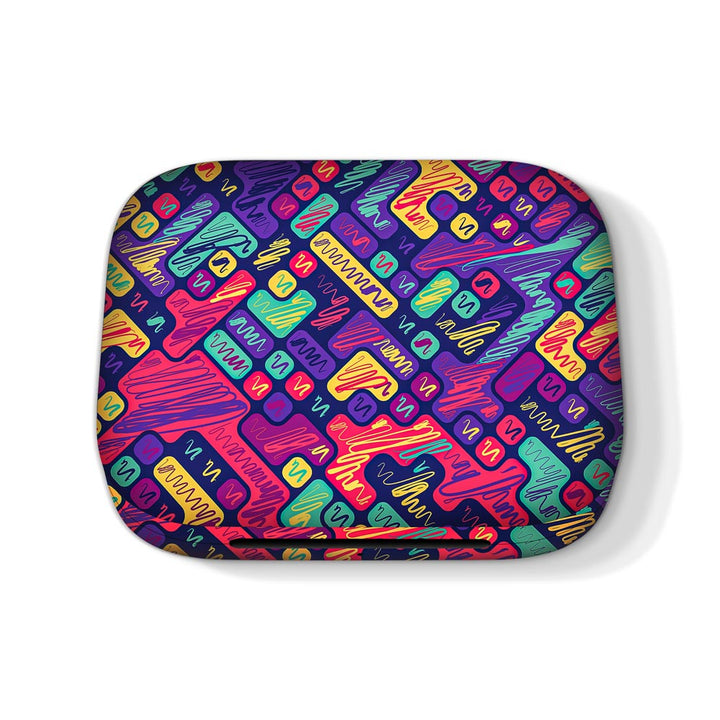 Colorful Scribbled Blocks - Oneplus Buds pro2 Skin