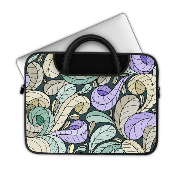 Colorfull Abstract Seamless Pattern - Pockets Laptop Sleeve