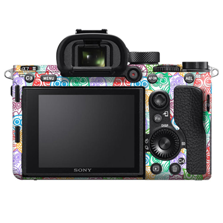 Colorfull Owl Pattern - Sony Camera Skins