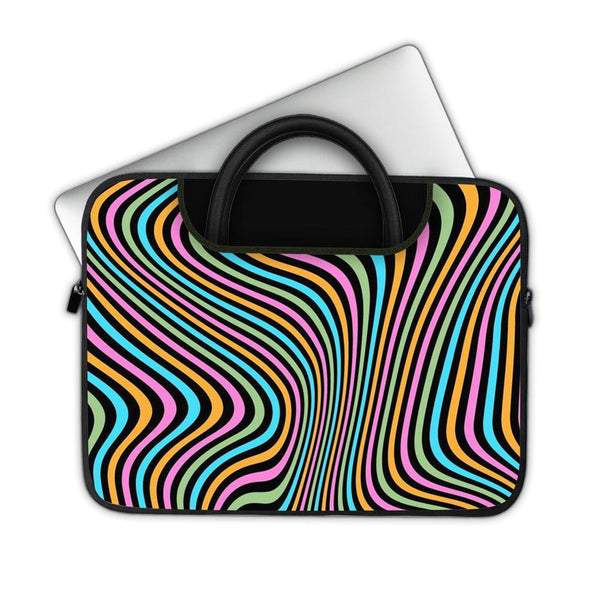 Color Lines - Pockets Laptop Sleeve