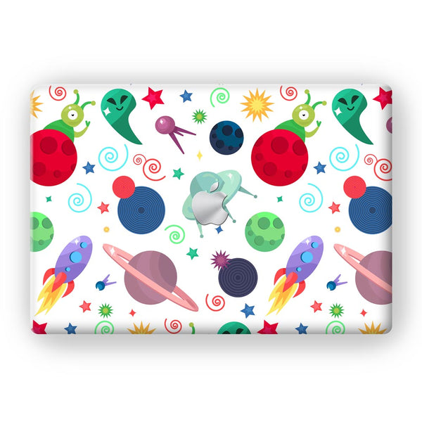 Cosmos White - MacBook Skins