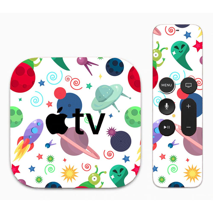 Cosmos white - Apple TV Skin