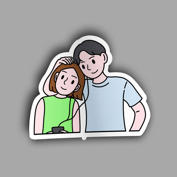Couple - Sticker