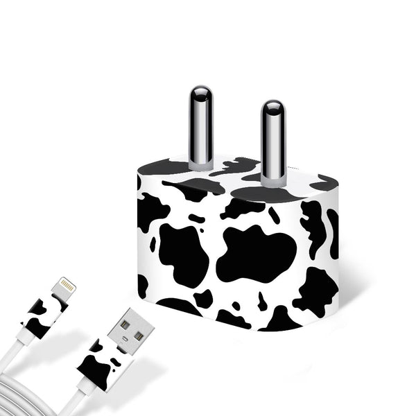 Cow Print 01 - Apple charger 5W Skin