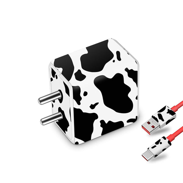 Cow Print 01 - Oneplus Dash Charger Skin