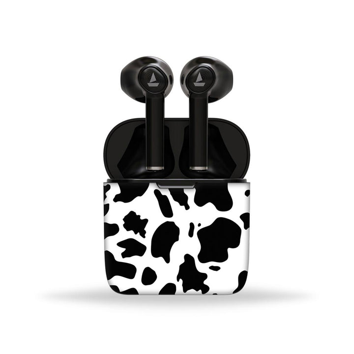 Cow Print 01 - BoAt Airdopes Skin 131,138,141,161,281 Pro,311,383,408,441