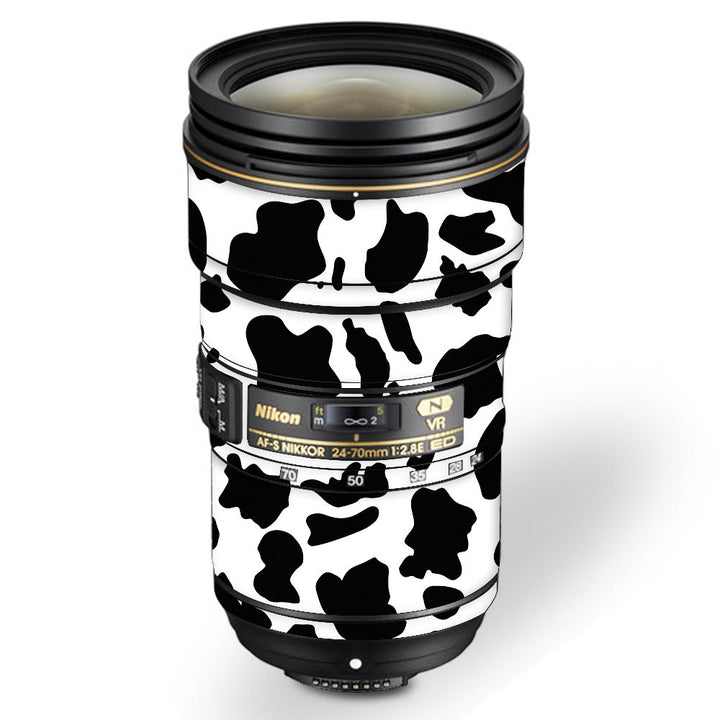 Cow Print 01 - Nikon Lens Skin