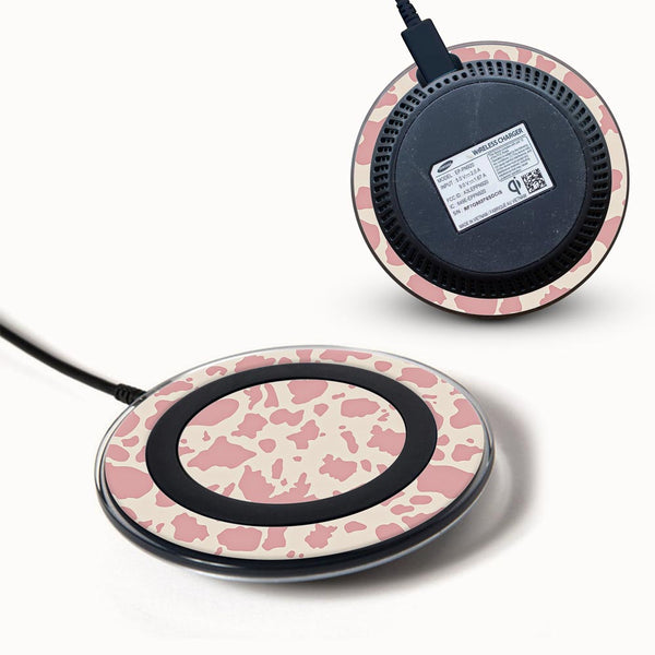 Cow Print 02 - Samsung Wireless Charger 2015 Skins
