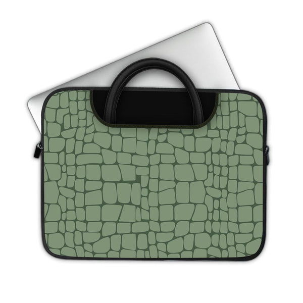 Crocodile Pattern 01 - Pockets Laptop Sleeve