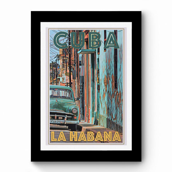 Cuba La Habana - Framed Poster