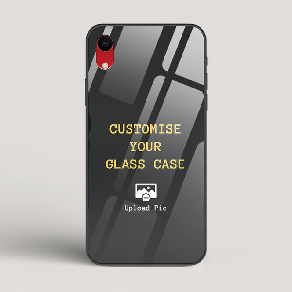 Customizable - iPhone XR Glass Gripper Case