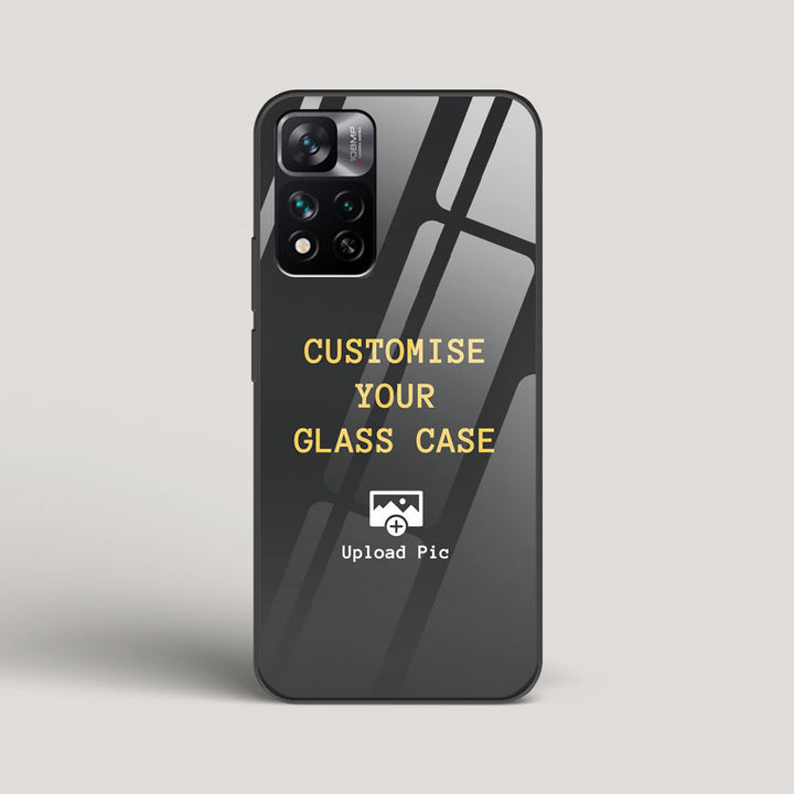 Customizable - Xiaomi 11i Hypercharge 5g Glass Gripper Case