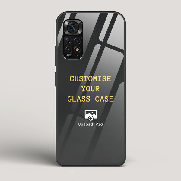 Customizable - Redmi Note 11S Glass Gripper Case