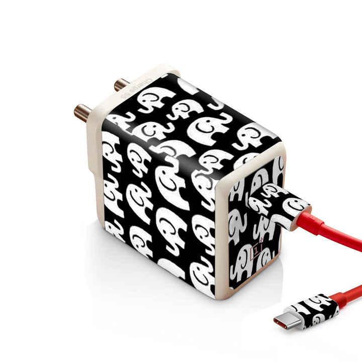 Cute Elephant - Oneplus Warp 65W Charger skin by Sleeky India
