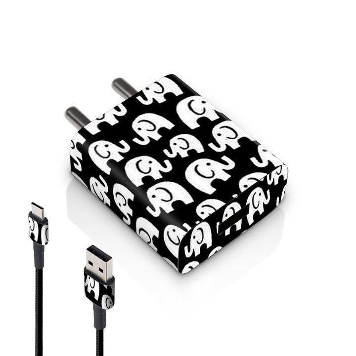 Cute Elephant - MI 10W & 18W Charger Skin by Sleeky India