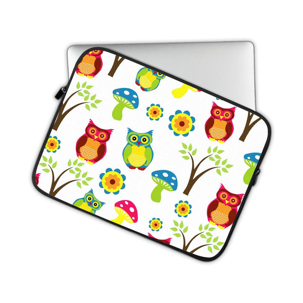 cute owl designs laptop sleeves by sleeky india