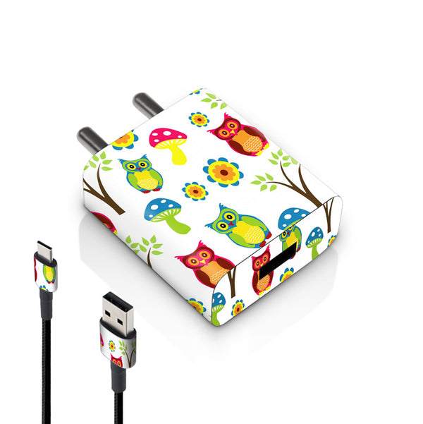 Cute Owl - MI 10W & 18W Charger Skin