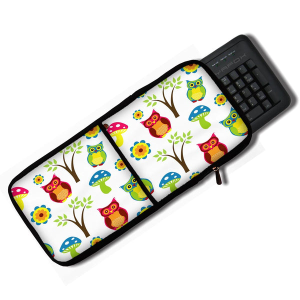 Cute Owl - 2in1 Keyboard & Mouse Sleeves