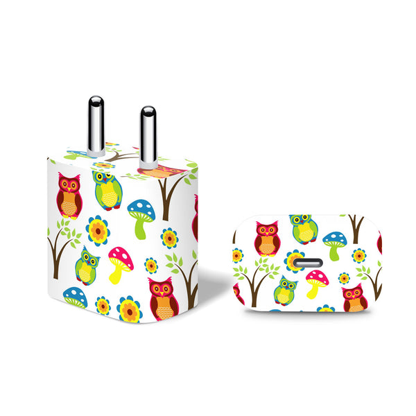 Cute Owl - Apple 20W Charger Skin