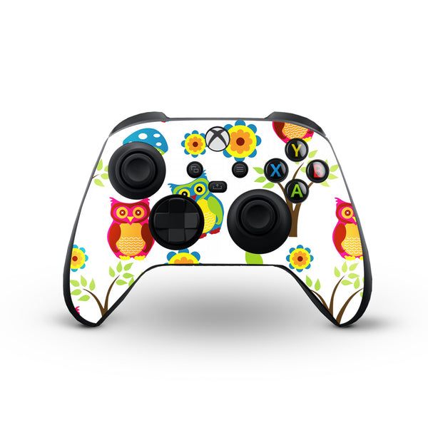 Cute Owl - Skins for X-Box Series Controller By Sleeky India