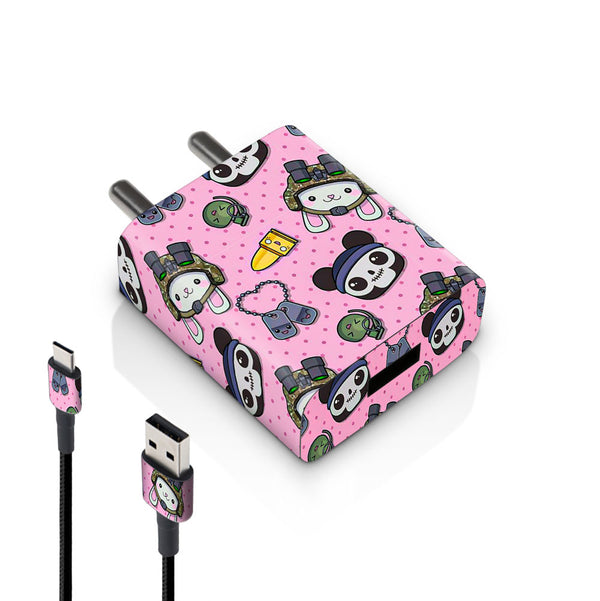 Cute Pub - MI 10W & 18W Charger Skin by Sleeky India