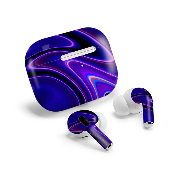 Dark Blue Liquid Marble - Airpods Pro 2 Skin