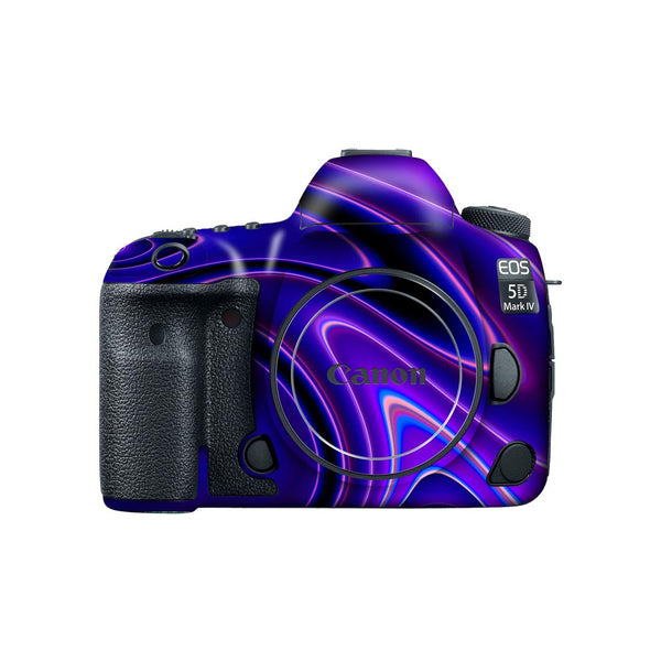 Dark Blue Liquid Marble - Canon Camera Skins