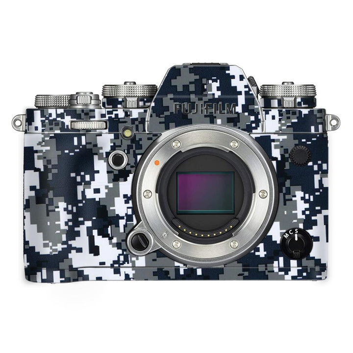 Dark - Digi Blue  - FujiFilm Camera Skin