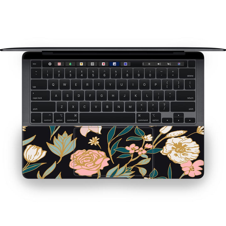 Dark Floral - MacBook Skins