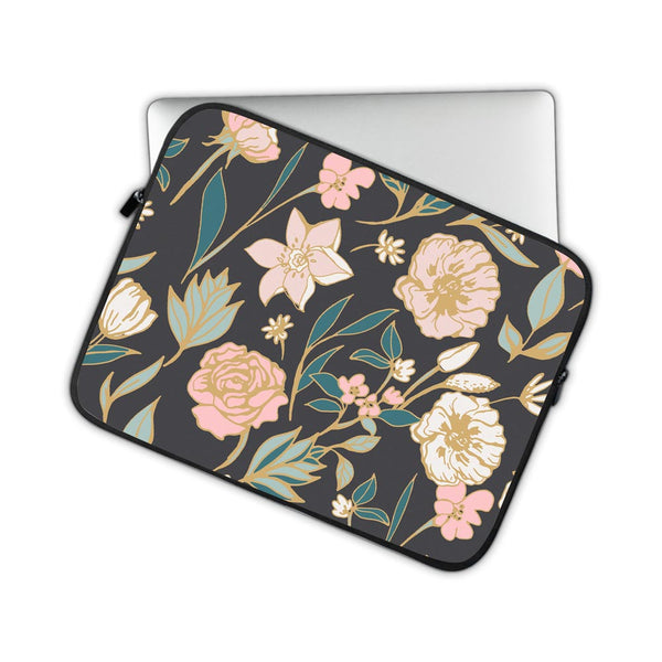 Dark Floral  - Laptop Sleeve