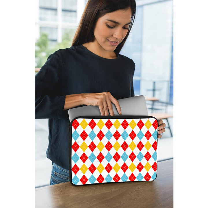 Diamond Fabric Pattern - Laptop Sleeve