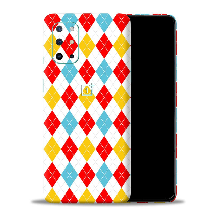 Diamonds Fabric Pattern - Mobile Skin