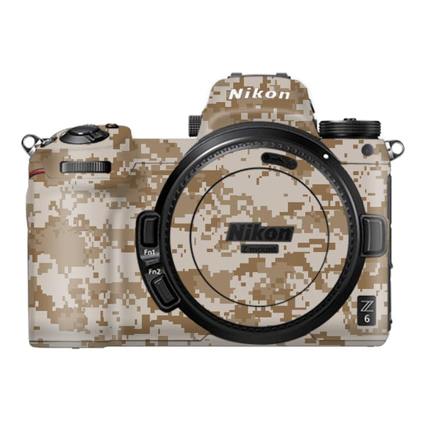 Digi Brown Camo - Nikon Camera Skins