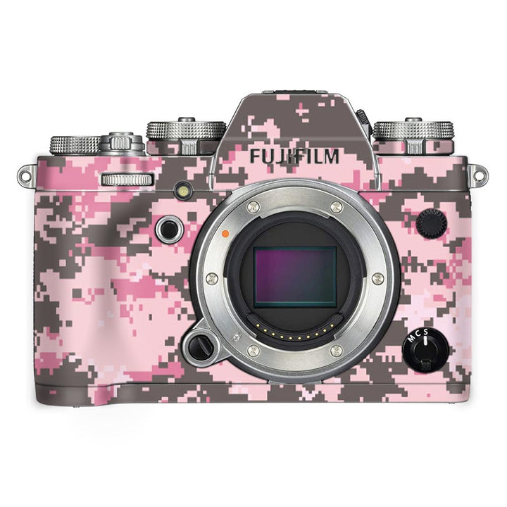 Digi Pink Camo - FujiFilm Camera Skin