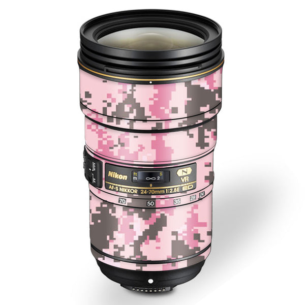 Digi Pink Camo - Nikon Lens Skin