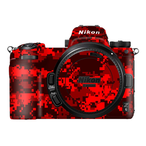 Digi Red - Nikon Camera Skins